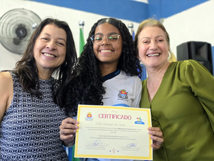 Encerramento do ano no Projeto Meninas em Cooperação celebra avanço e união entre as alunas.