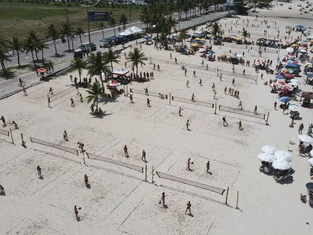 Guarujá recebe primeira etapa do Circuito Paulista de Beach Tennis