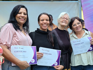 Capacitação e empreendedorismo: 128 participantes concluem cursos oferecidos pelo Fundo Social.
