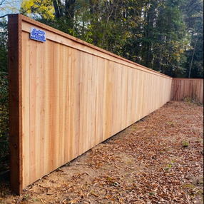 Cedar Cap And Trim Privacy Fence Jackson, Tn