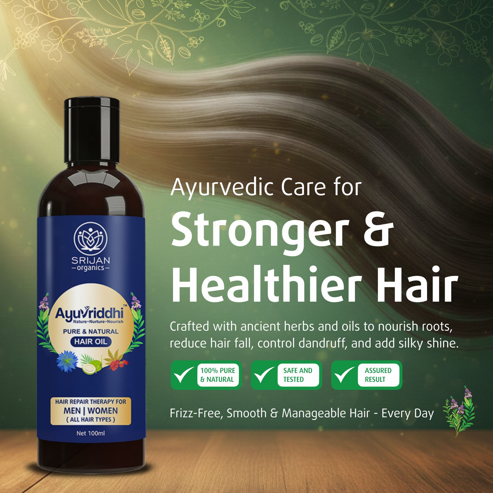 Ayuvriddhi Hair Repair Therapy Oil