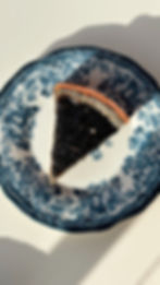 Flan Sésame noir