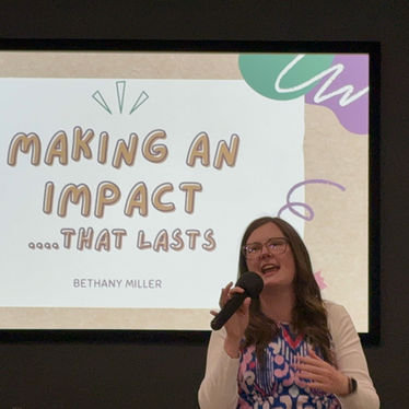 Making An Impact…That Lasts!