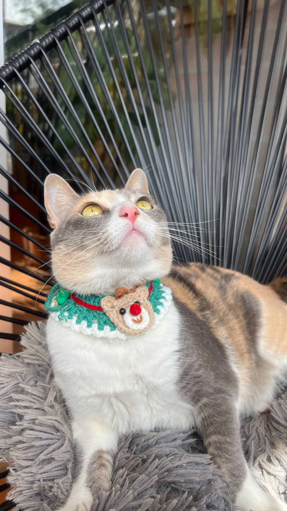 Miniatura: Collar Navidad Tejido