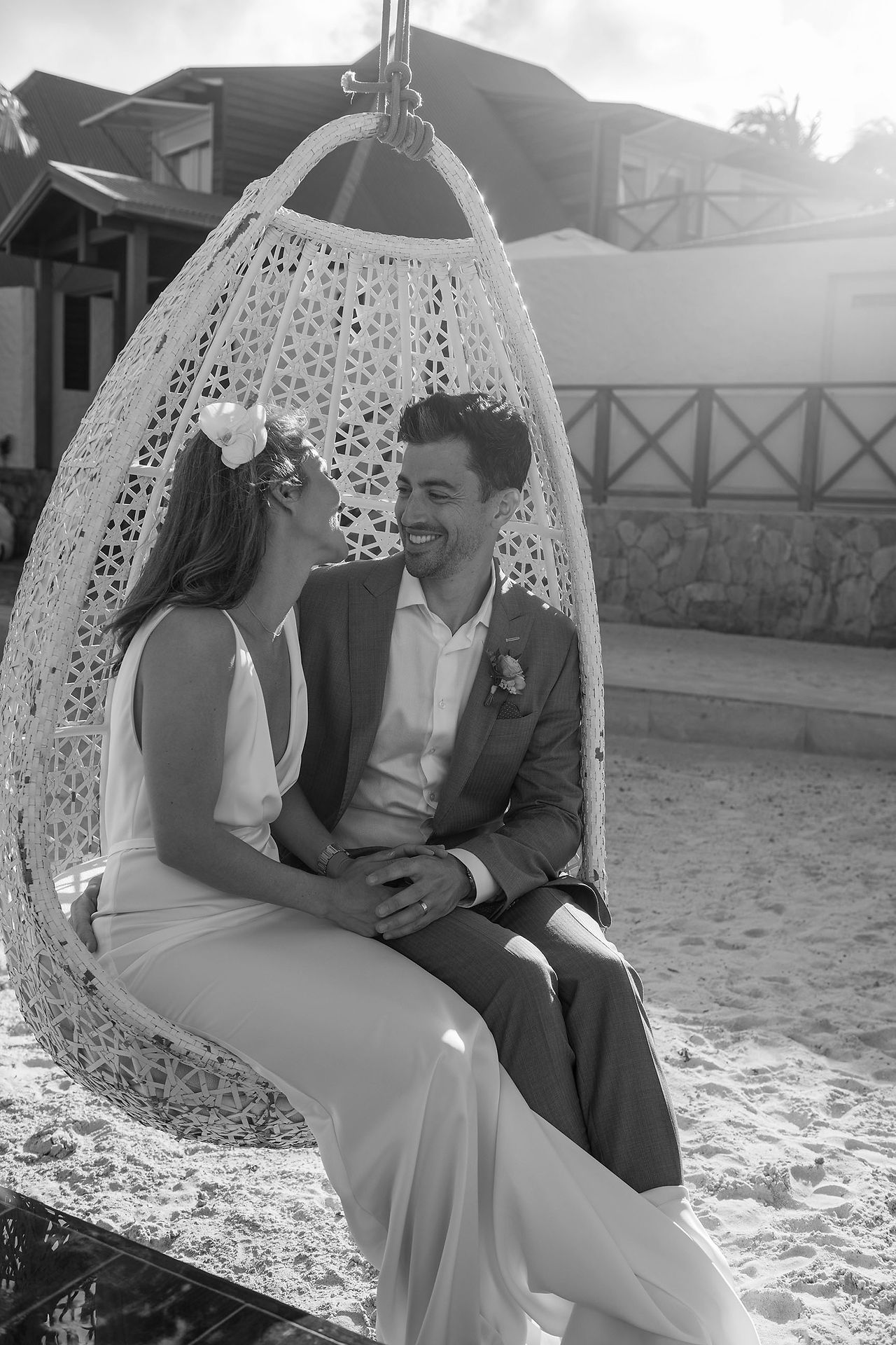 Golden hour mariage
