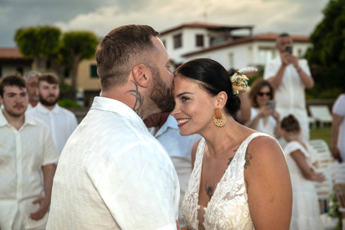 L'arrivée de la mariée