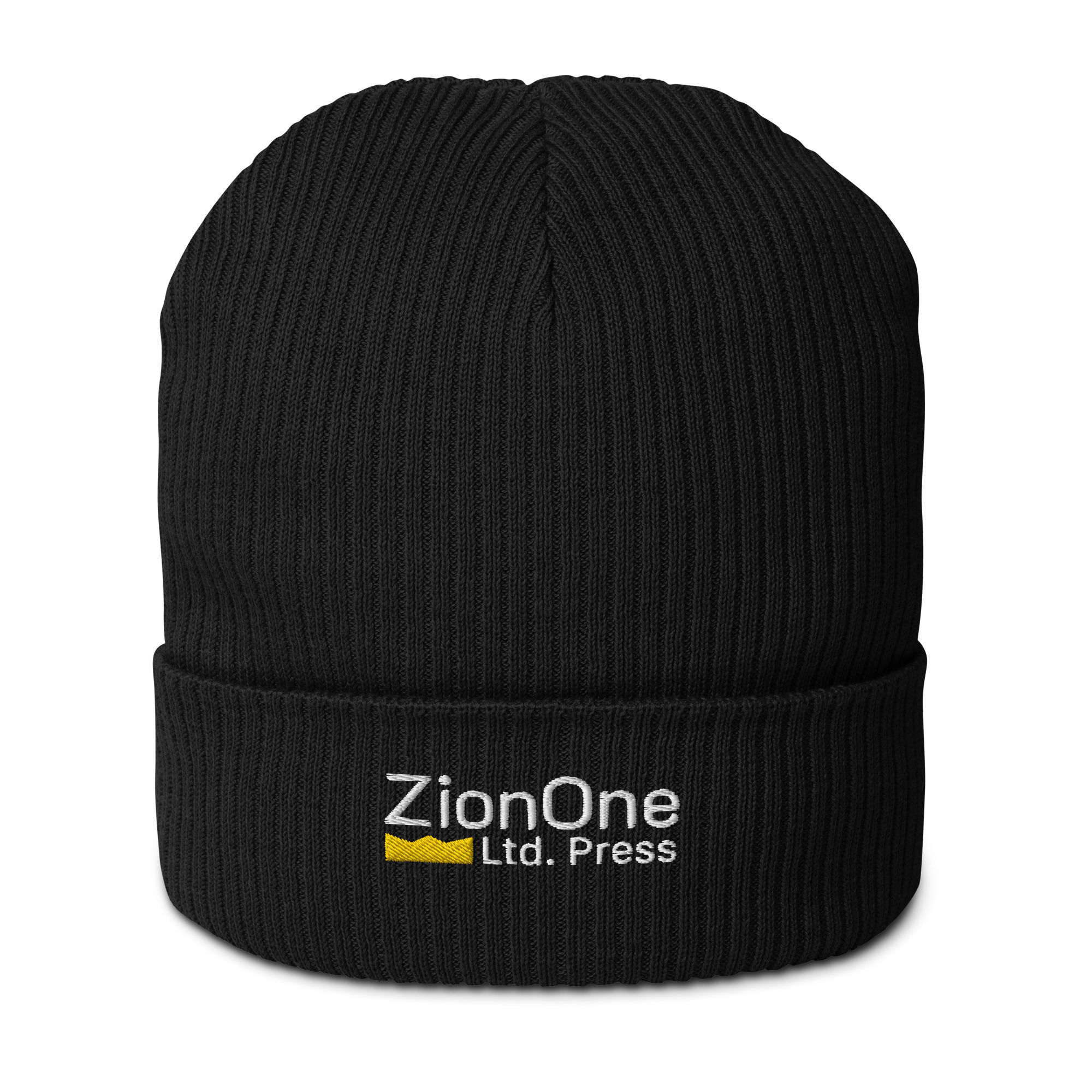 Organic ribbed beanie
