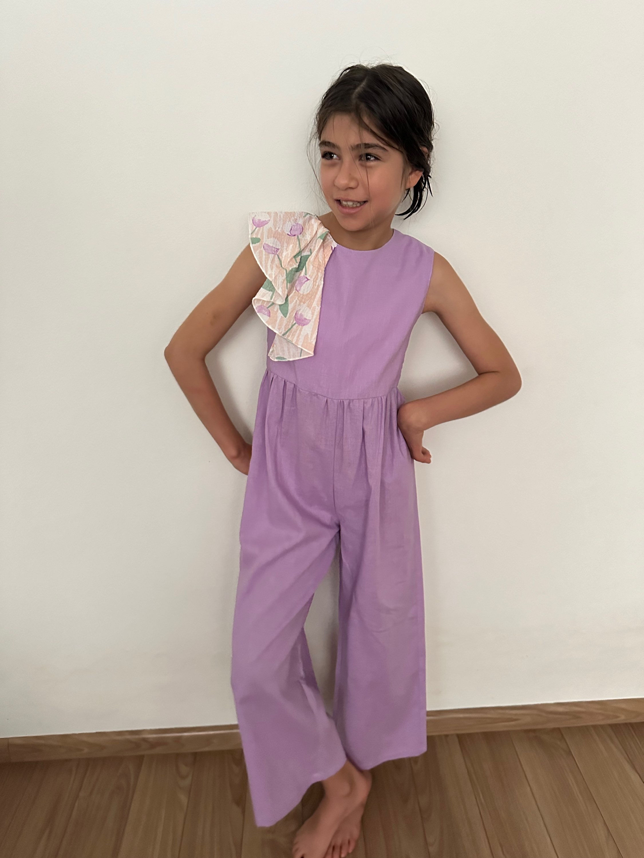 Jumpsuit Morado 