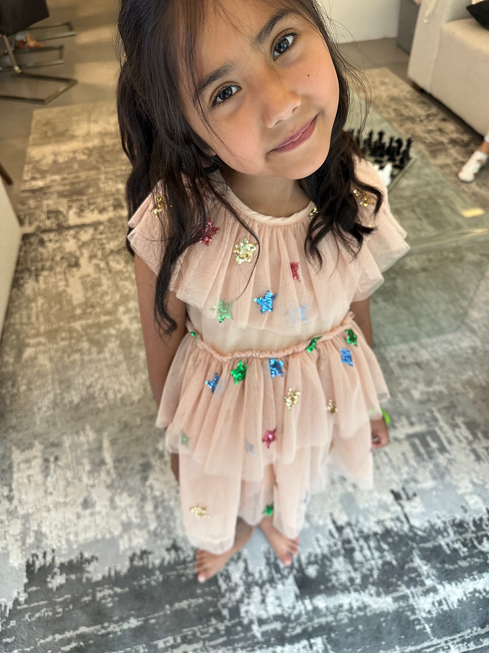 Miniatura: Vestido niña Estela 