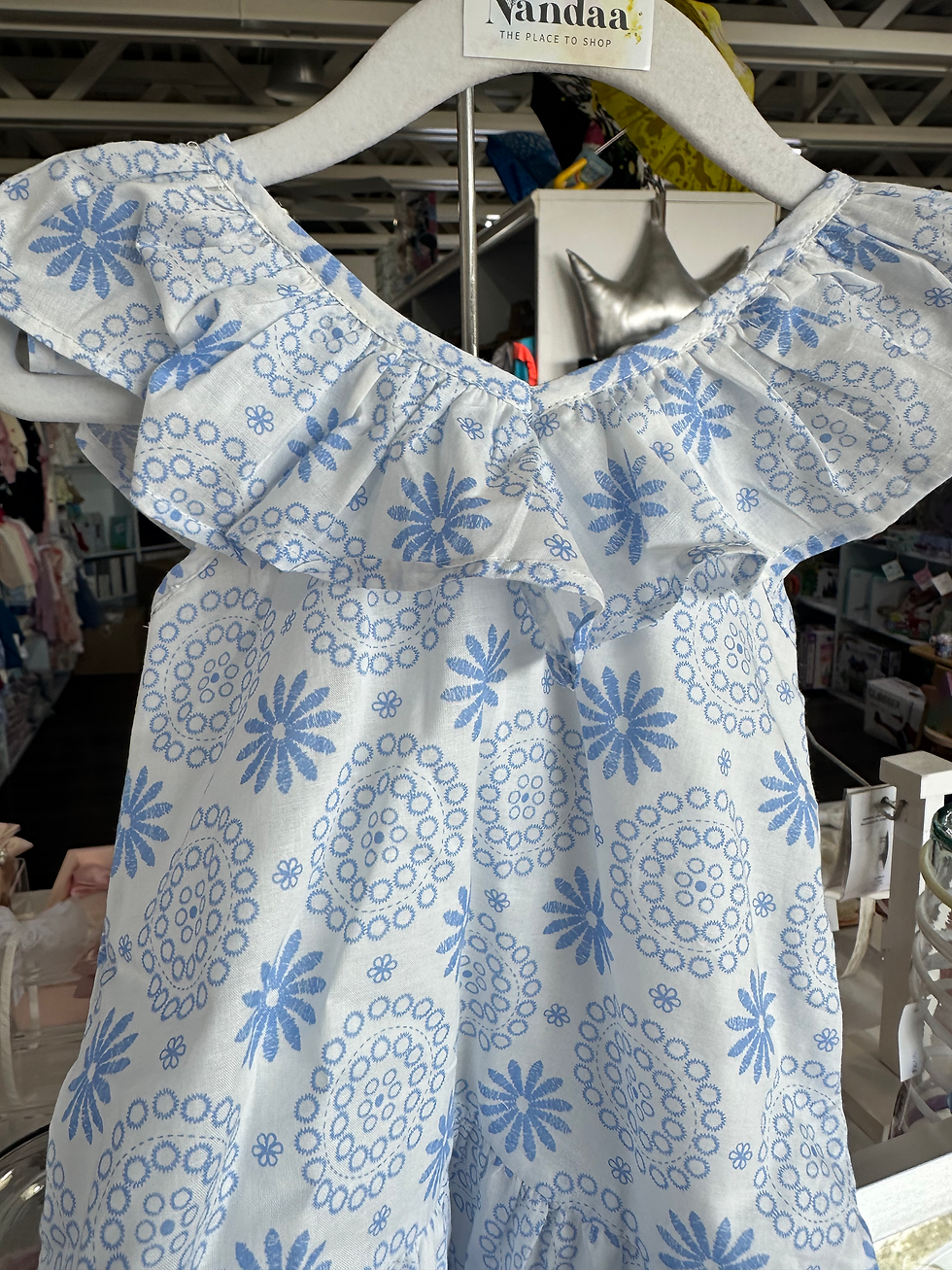 Miniatura: Vestido niña volantes 