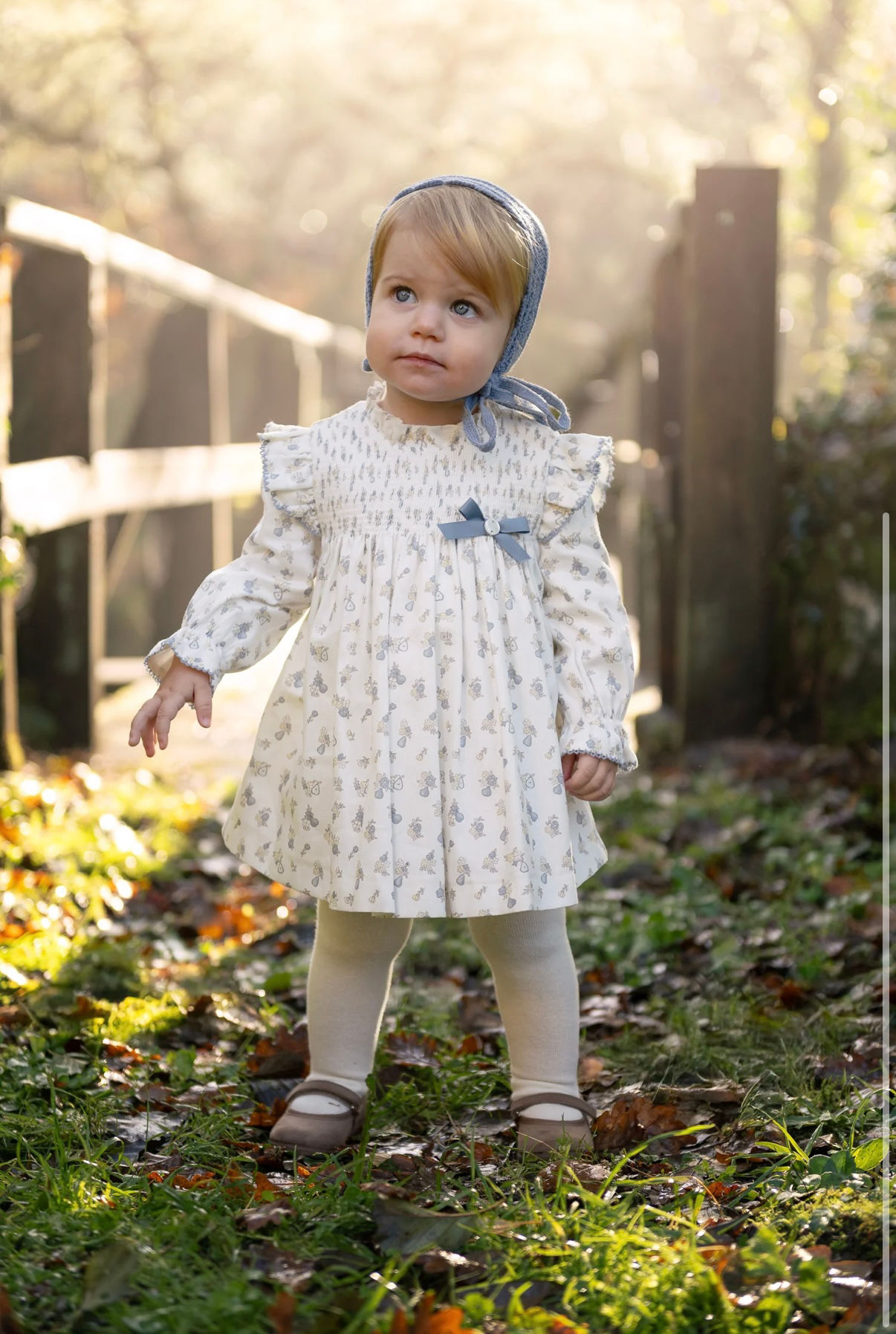 Vestido Estampado Azul Zafiro