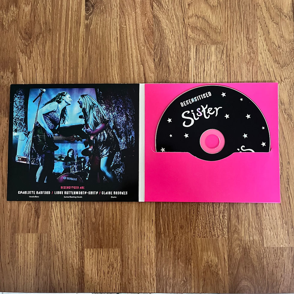 Thumbnail: 1st edition 'Sister Psychosis' album CD