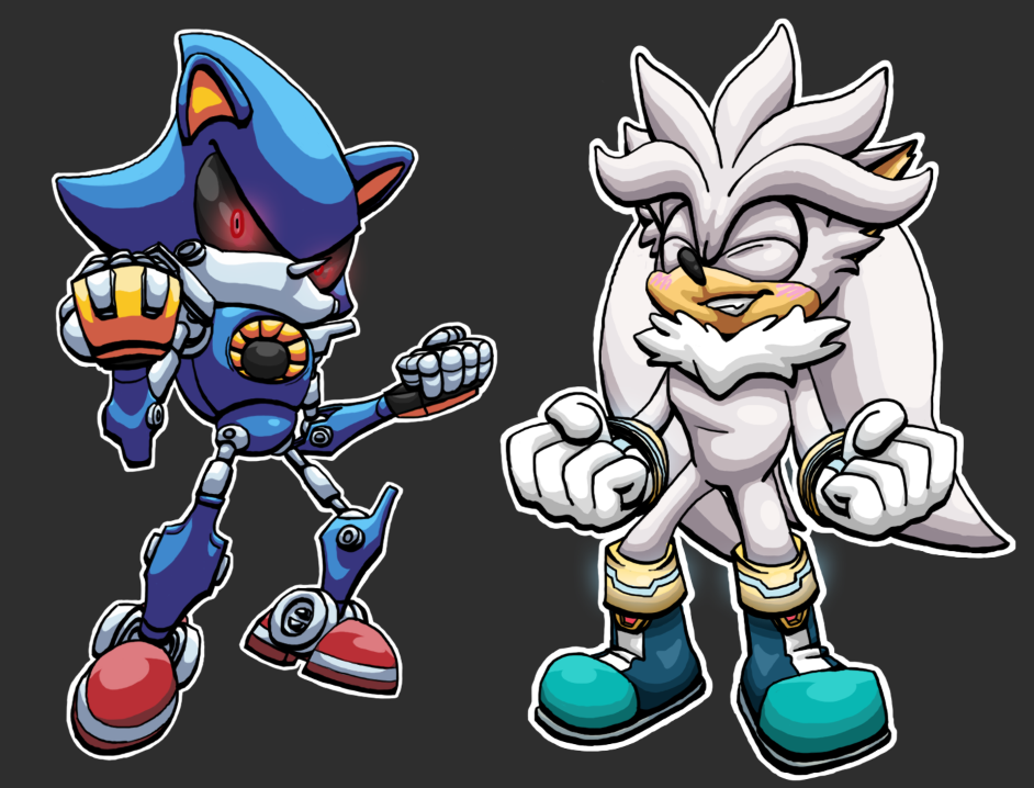 metalsonic_and_silver