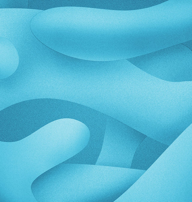 Blue Abstract Shapes