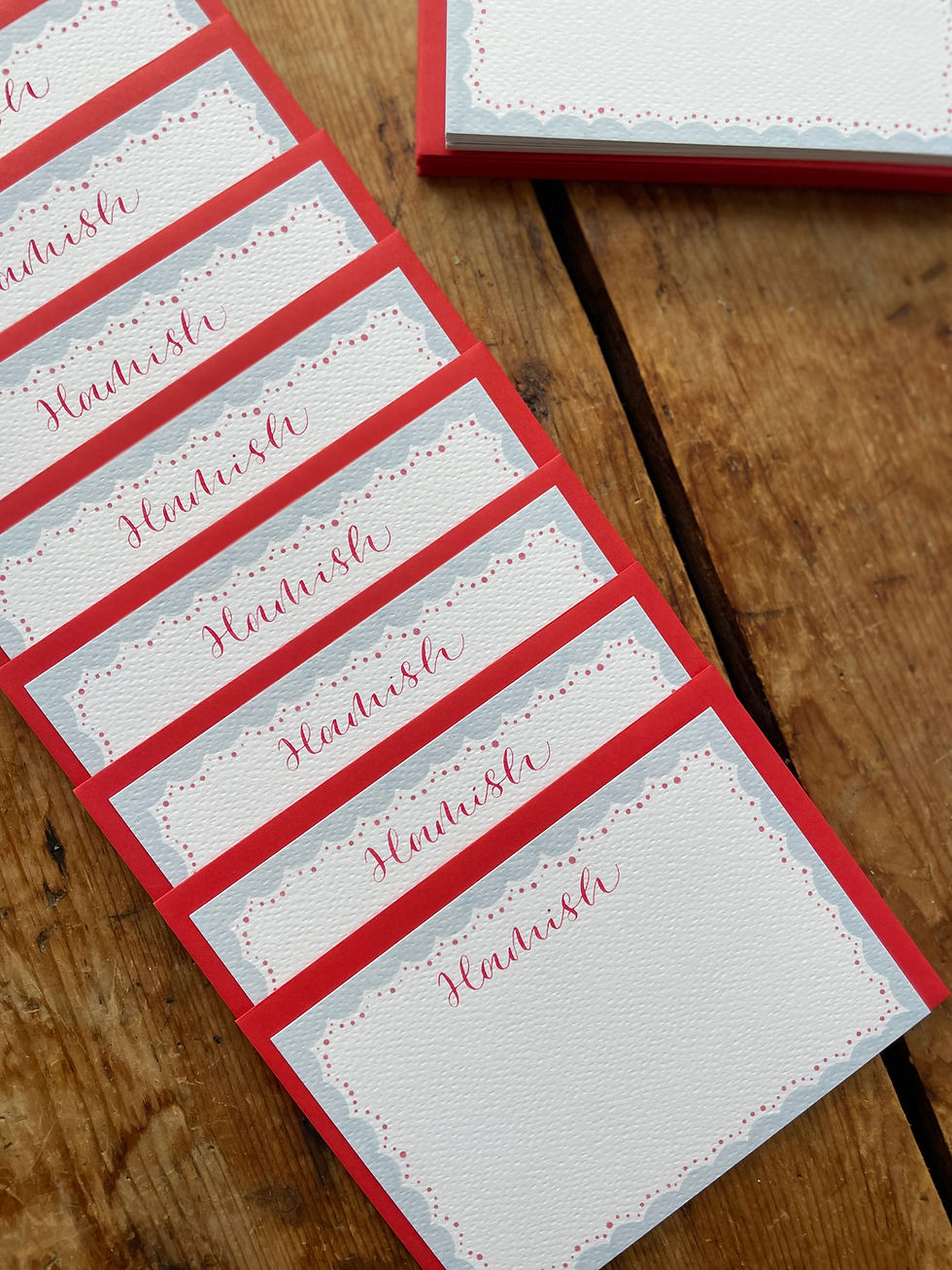 Thumbnail: Personalised Children's notecard set - pack of 10