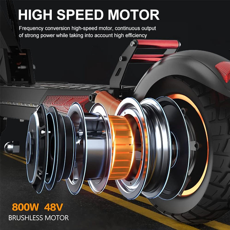 Thumbnail: 45km/h High Speed 13Ah 48V 800W Max Powerful Multi-Mode Escooter Fast Off Road E