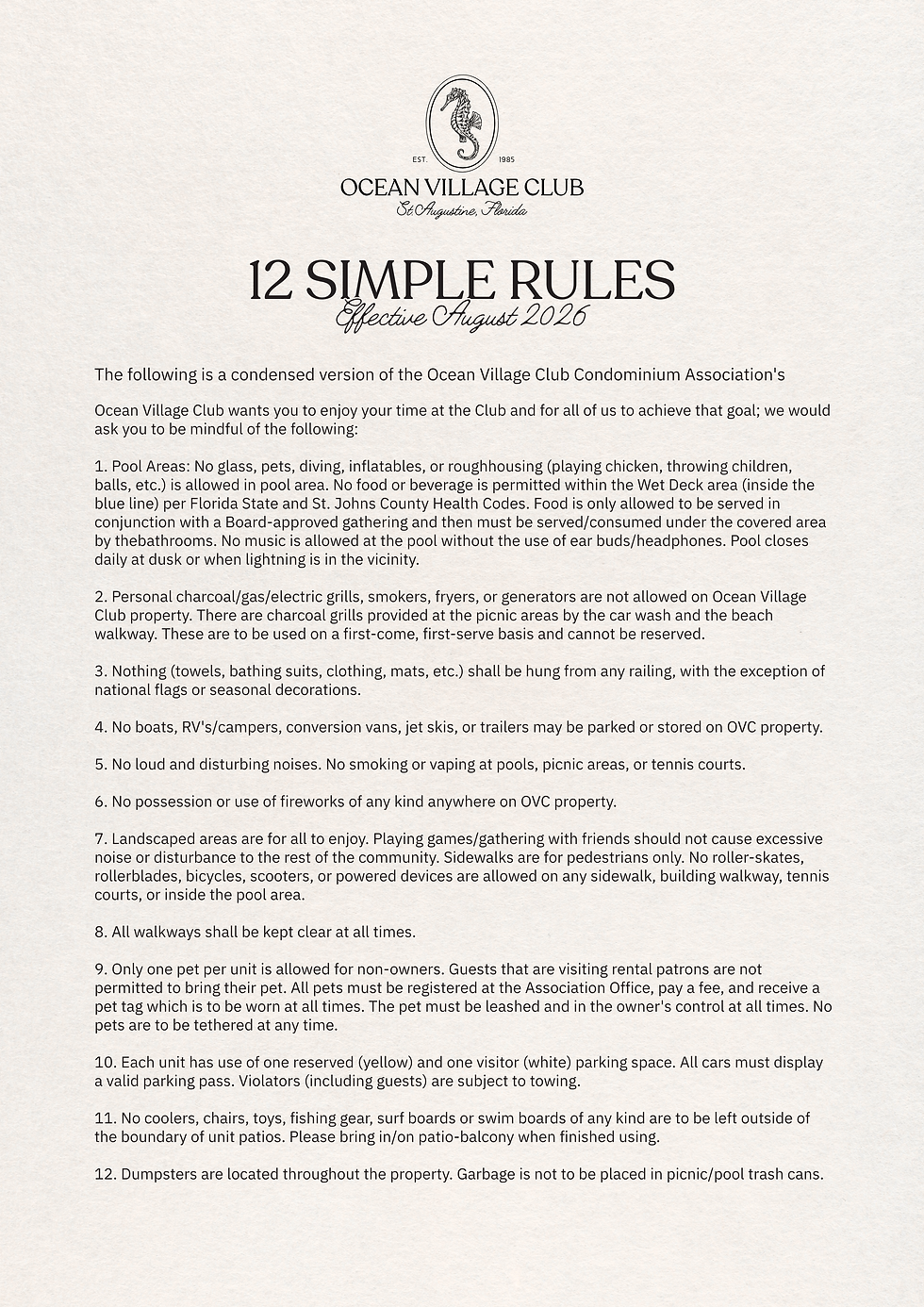 12 SIMPLE RULES Document V2 (Final)