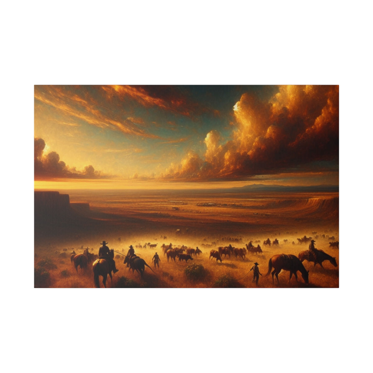 Open Range Canvas Wall Art