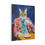 Thumbnail: Cat at Tea Time Matte Canvas, Stretched, 0.75"