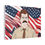Thumbnail: Ron Swanson Patriotic Matte Canvas, Stretched, 0.75"