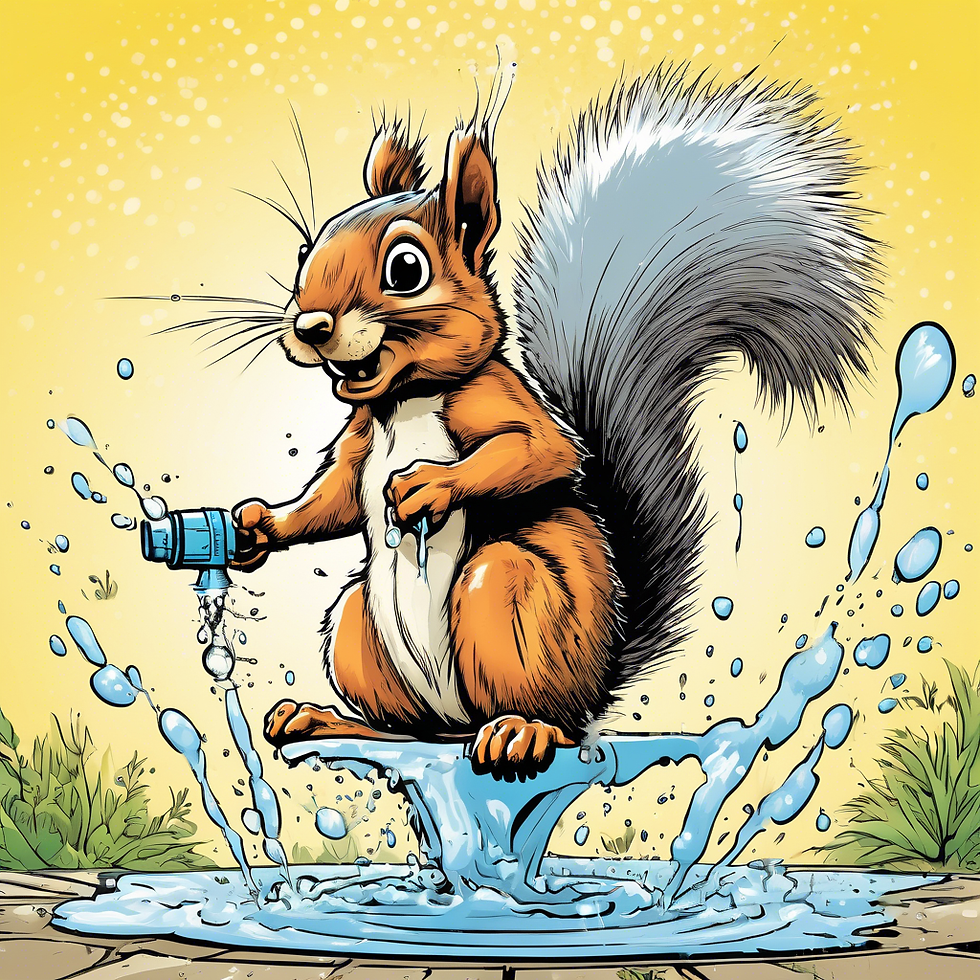 squirrel sprinkler