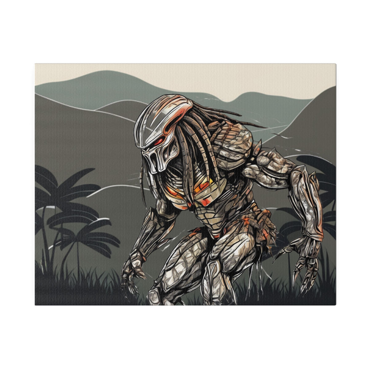 Predator Matte Canvas, Stretched, 0.75"