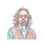Thumbnail: Funny The Dude Kiss-Cut Sticker for Your Water Bottle or Laptop