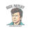 Thumbnail: Rick Astley Never Gonna Give You Up Kiss-Cut Sticker - Retro Music Decal for Lap