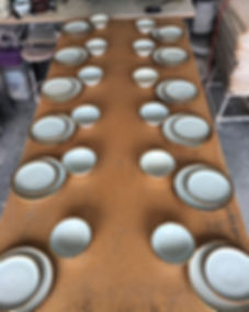 Custom White Dinnerware Set