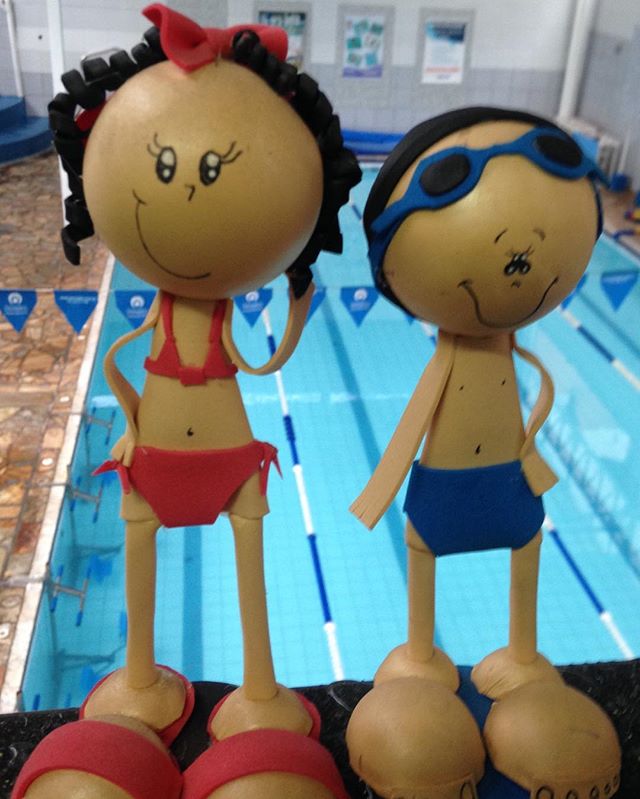 Oi !!! Esses são os mascotes do Planeta Água! Quer conhecê-los de perto _ Venha aqui !!! Eles estão