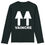 Miniature : "Please Handle With Care" Black - Tee-shirt Manches Longues