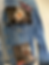 Thumbnail: Upcycled ladies denim jacket size 12 goth,alternative style 