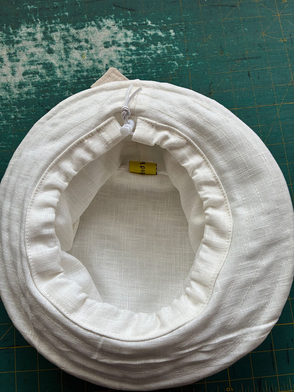 Thumbnail: Order for Steph adjustable linen hat 