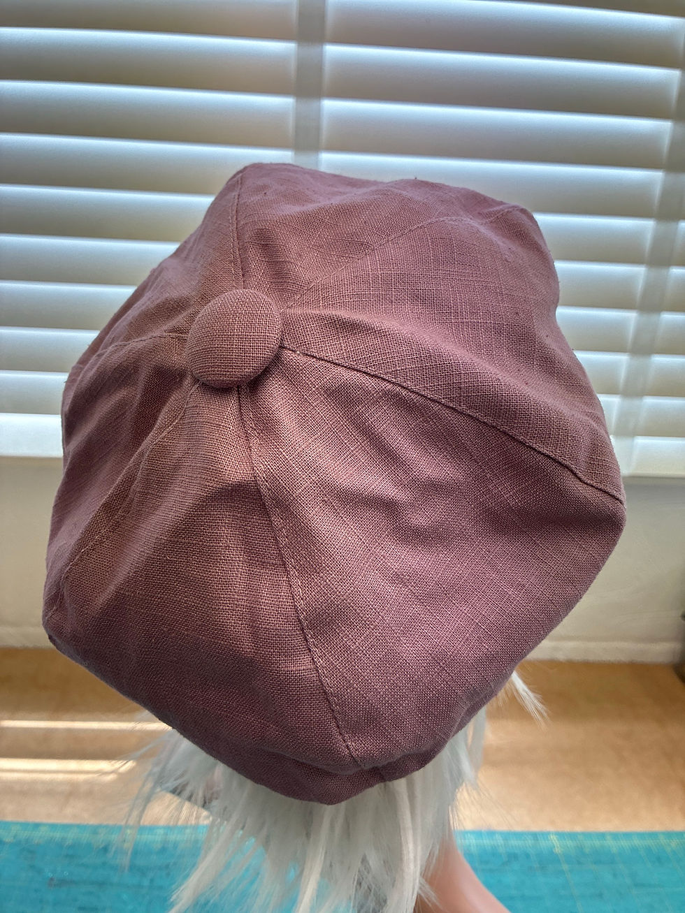 Thumbnail: Cotton panelled  lightweight peak cap fully lined 