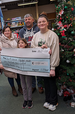 Ruthin lights parade donation 2023