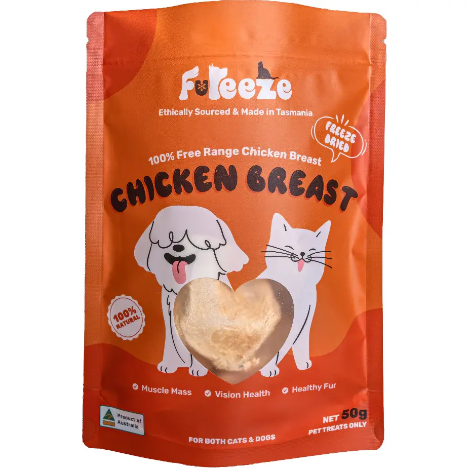Freeze Dried Free Range Chicken Breast 50g