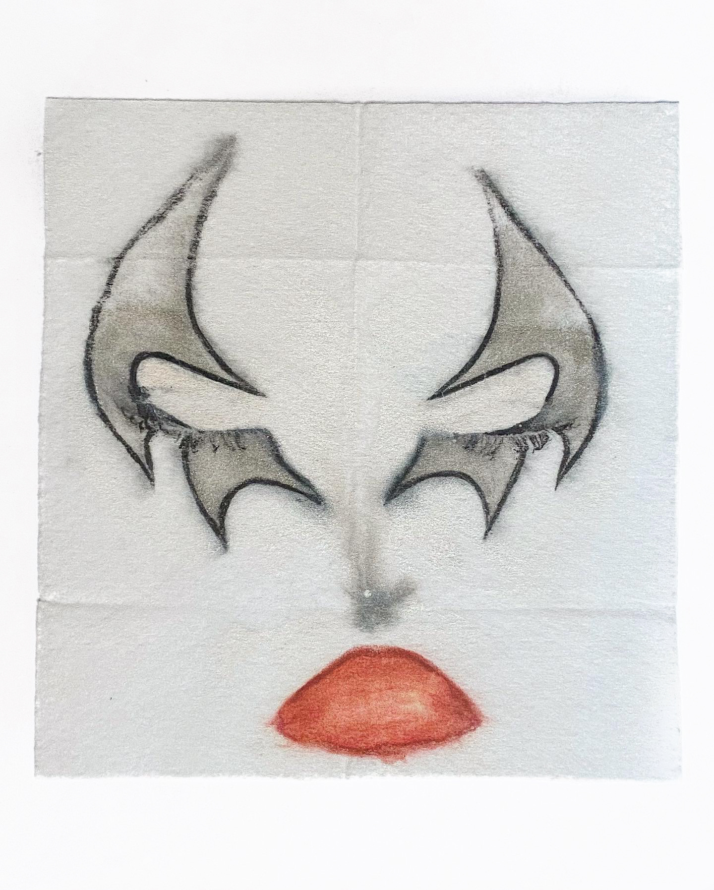 Framed Face Wipe Print