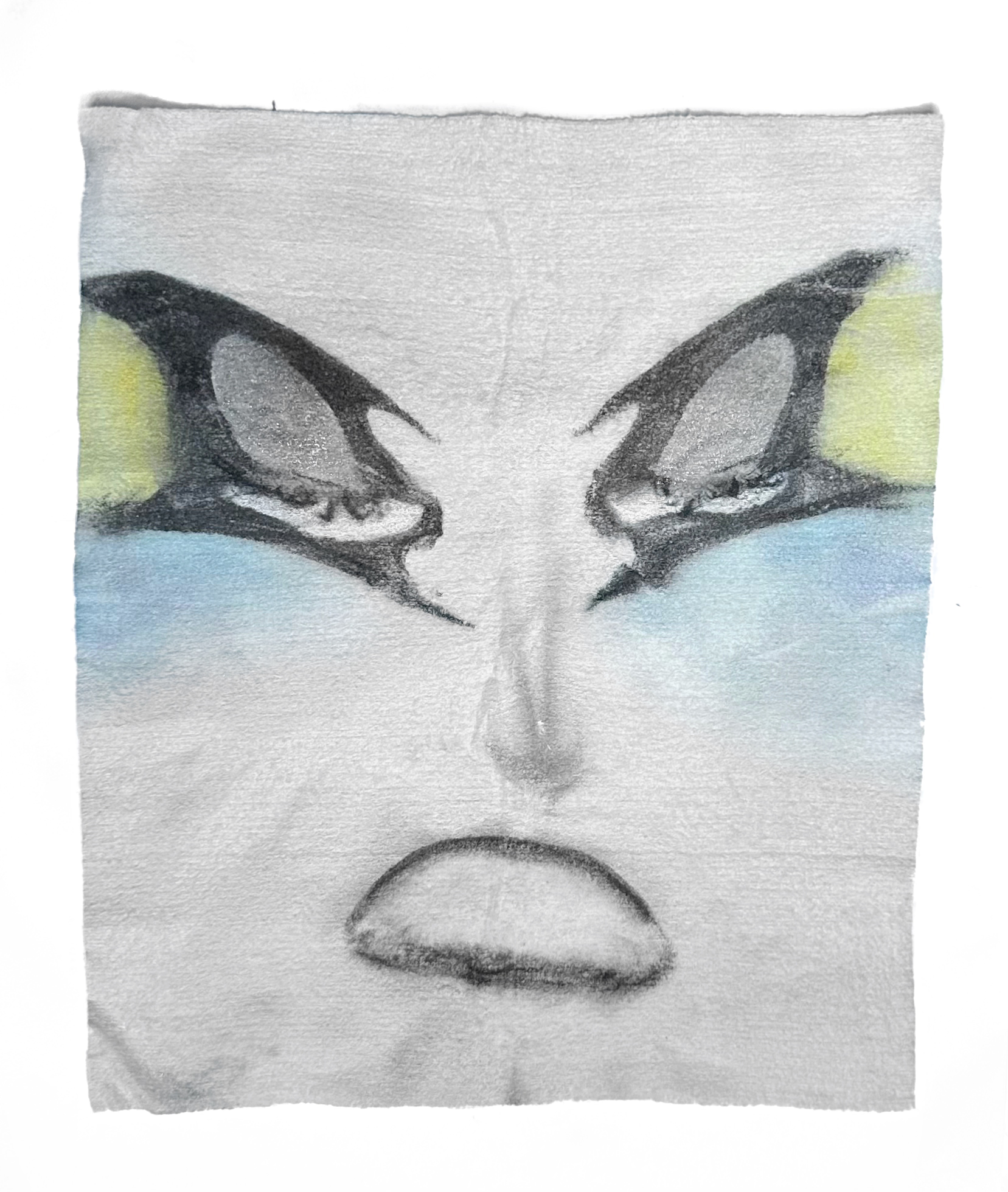 Framed Face Wipe Print 