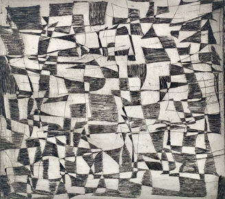 Ewuresi Archer, etching