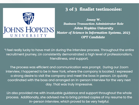 Congrats Jenny W.!!!