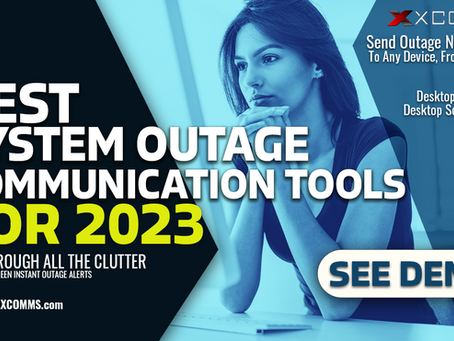 Minimizing the Impact of IT Outages with Direct-to-Screen System Outage Notification Alert Software