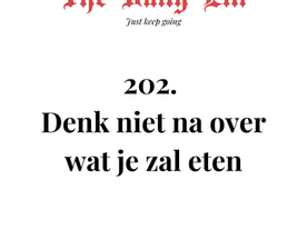 Doe eens een leesonthouding