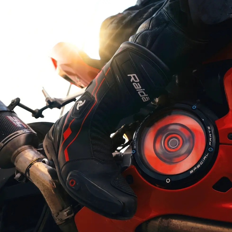 Thumbnail: RAIDA AEROPRIX MOTORCYCLE RACING BOOTS