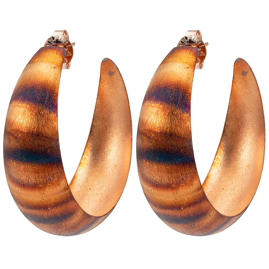 Sheila Fajl Burnished Brooke Hoop