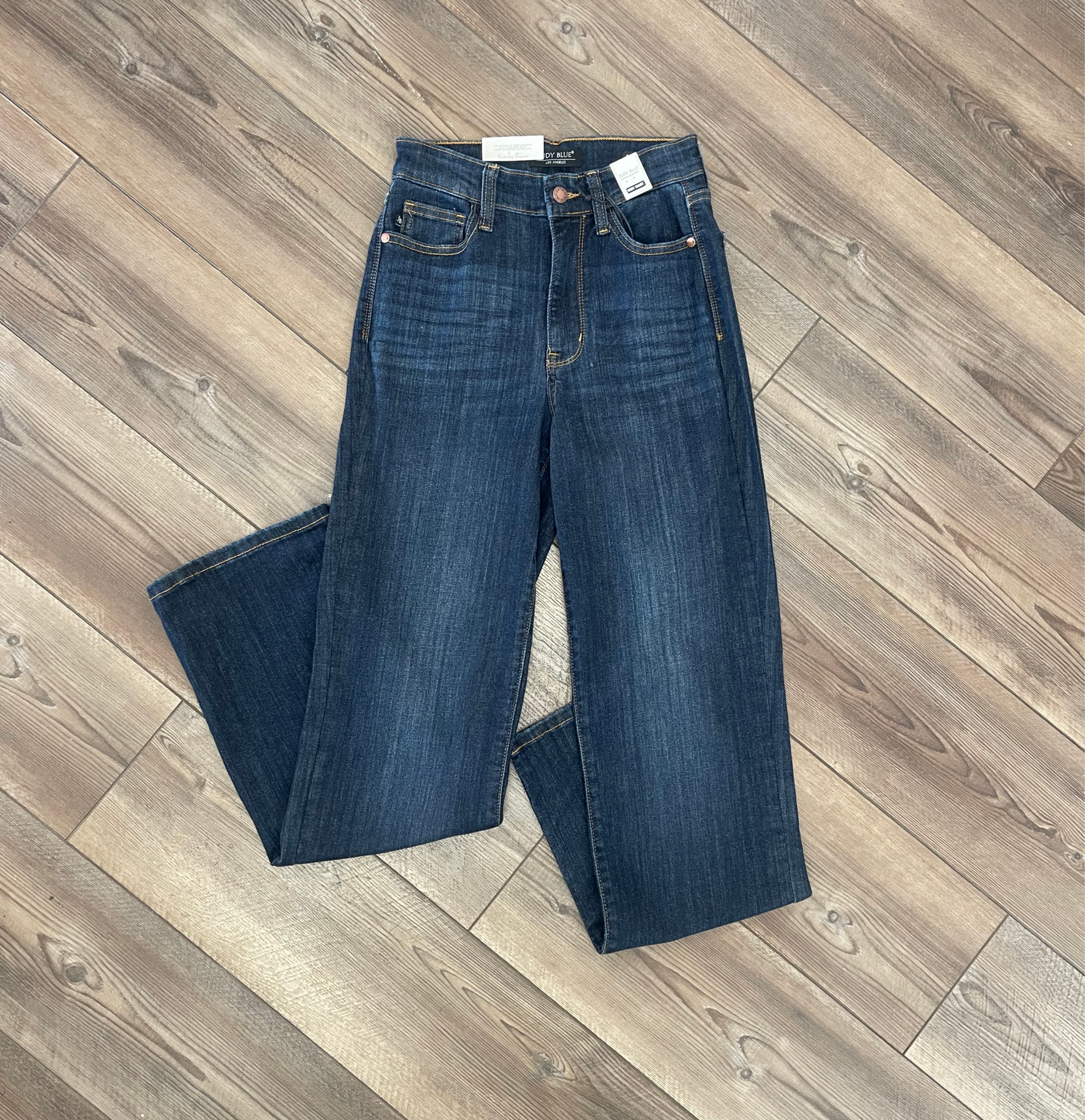Judy Blue Dark Wash Straight Leg Jeans