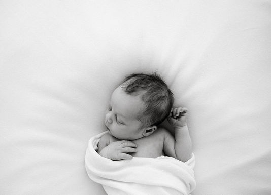 Neugeborenefoto entstanden während eines Newborn Shooting