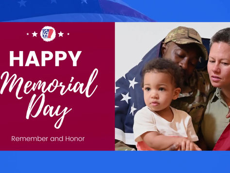 Memorial Day Message