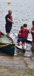 Beavers on Water part of Gravesham Scouts, on our paddle boards at Leybourne Lakess