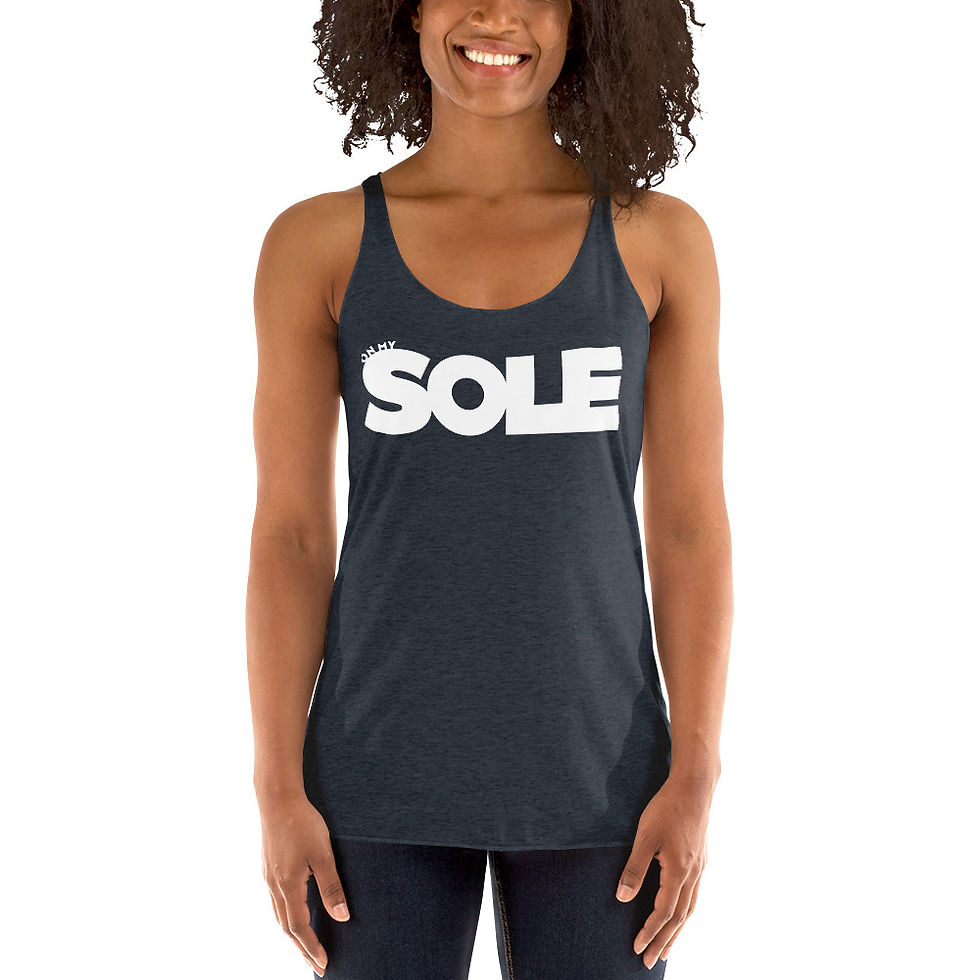 Thumbnail: On My Sole Women's Racerback Tank