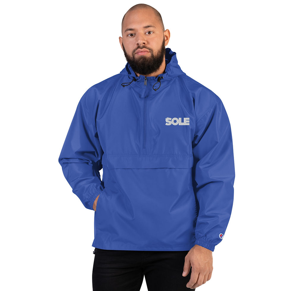 Thumbnail: On My Sole Embroidered Champion Packable Jacket